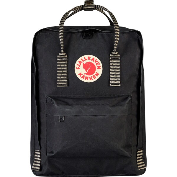 Fjallraven kanken backpack black striped discount